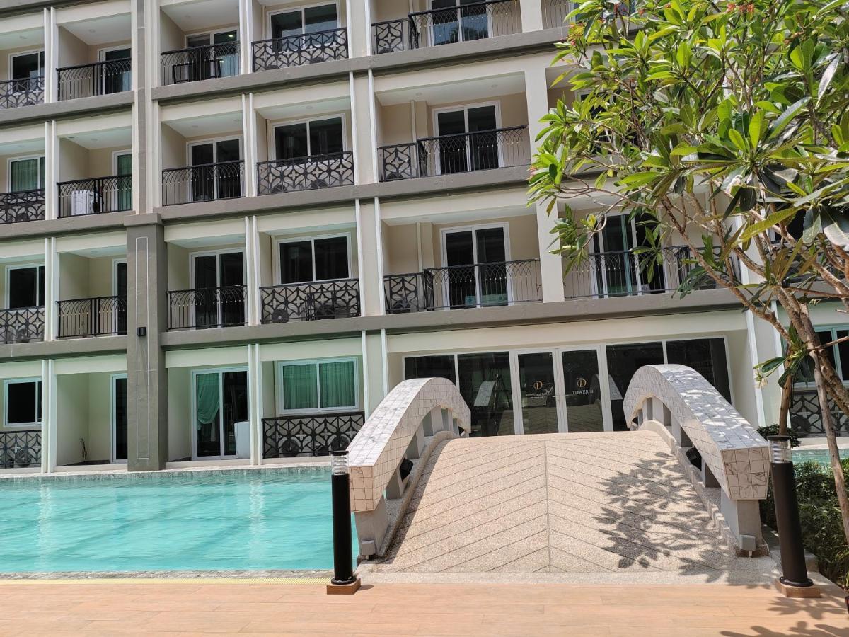 חוף ג'ומטיין Romantic Beach Apartment芭堤雅水系高档酒店式公寓可做饭 מראה חיצוני תמונה
