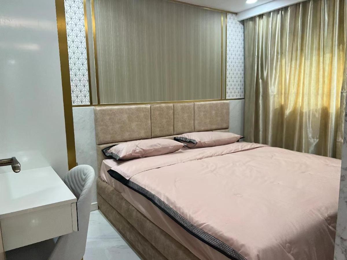 חוף ג'ומטיין Romantic Beach Apartment芭堤雅水系高档酒店式公寓可做饭 מראה חיצוני תמונה