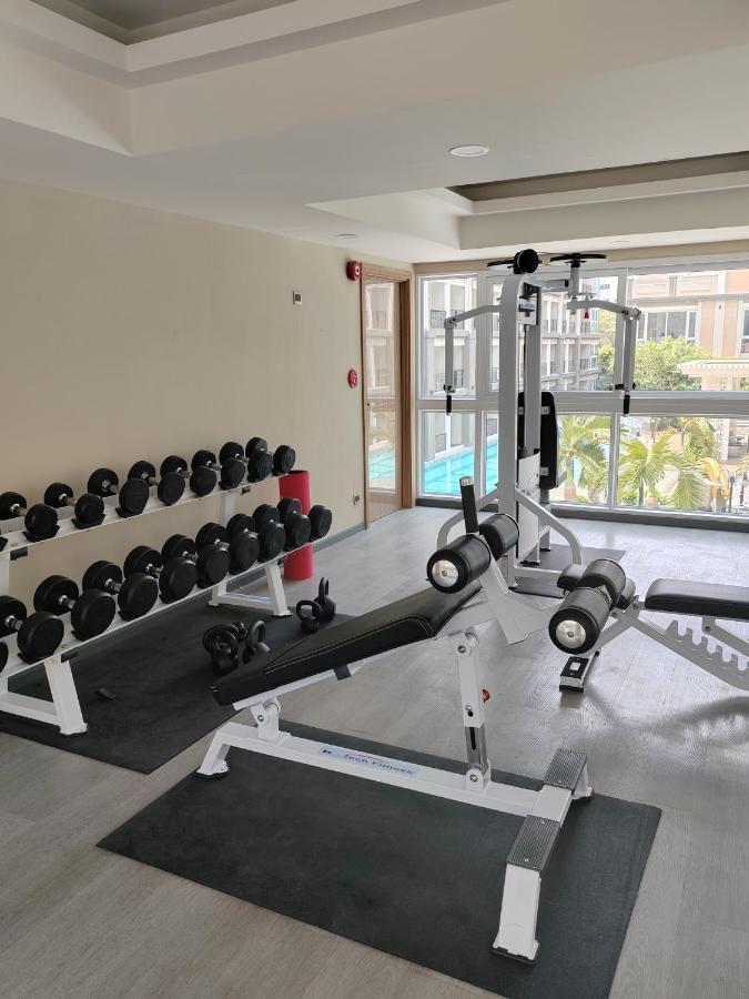 חוף ג'ומטיין Romantic Beach Apartment芭堤雅水系高档酒店式公寓可做饭 מראה חיצוני תמונה